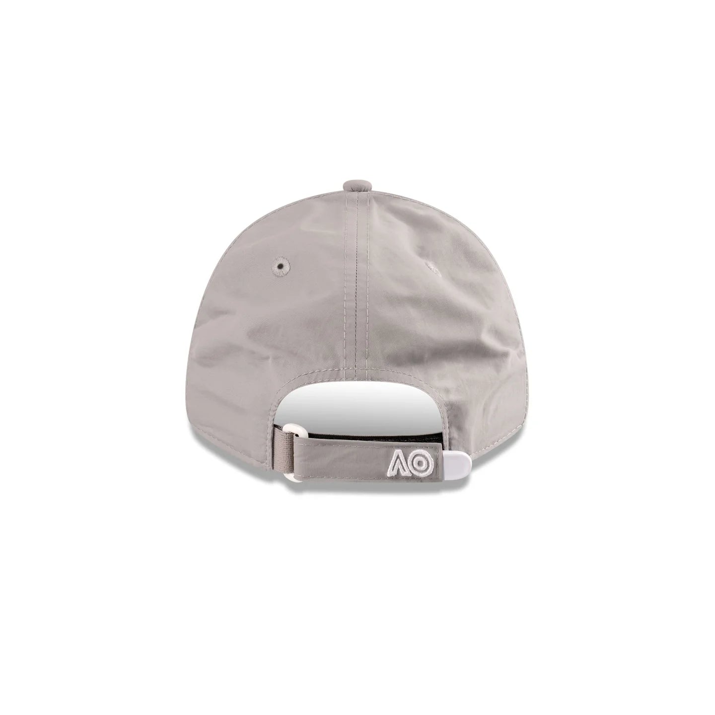 Australian Open Hat - 2025 Core Outline AO Grey Tennis 9Forty Strapback Cap - New Era